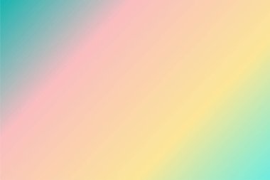 Cyan, Champagne, Rosewater, Mavi ve Yeşil soyut arka plan. Renkli duvar kağıdı, vektör illüstrasyonu