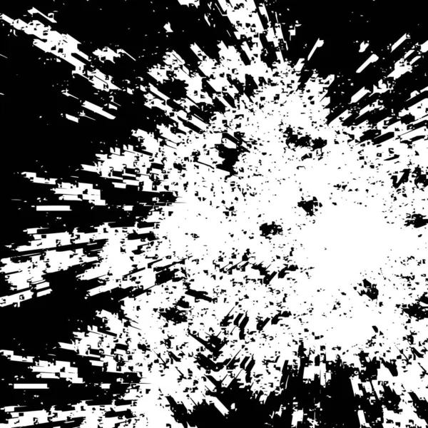 Czarne Białe Abstrakcyjne Tło Efektem Grunge — Wektor stockowy