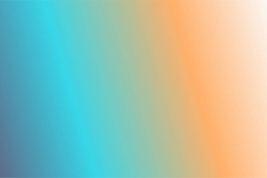 Krem Tangerine Turkuaz Mavi Gri soyut arka plan. Renkli duvar kağıdı, vektör illüstrasyonu