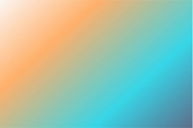 Krem Tangerine Turkuaz Mavi Gri soyut arka plan. Renkli duvar kağıdı, vektör illüstrasyonu