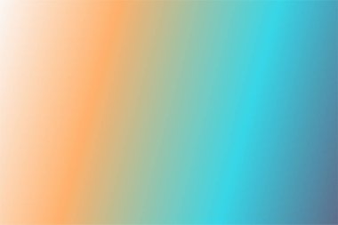 Krem Tangerine Turkuaz Mavi Gri soyut arka plan. Renkli duvar kağıdı, vektör illüstrasyonu