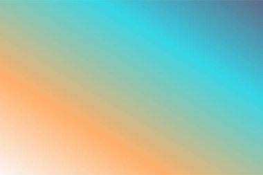 Krem Tangerine Turkuaz Mavi Gri soyut arka plan. Renkli duvar kağıdı, vektör illüstrasyonu