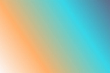 Krem Tangerine Turkuaz Mavi Gri soyut arka plan. Renkli duvar kağıdı, vektör illüstrasyonu