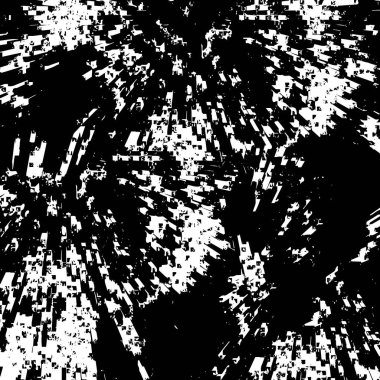 Grunge Siyah ve Beyaz Kentsel Vektör Doku Şablonu