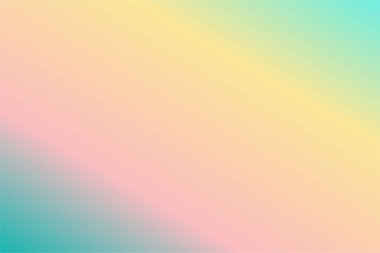 Cyan, Champagne, Rosewater, Mavi ve Yeşil soyut arka plan. Renkli duvar kağıdı, vektör illüstrasyonu