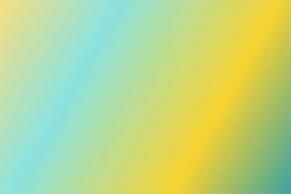 Barevný Gradient Teal Zelená Zlatá Tiffany Blue Freesia — Stockový vektor