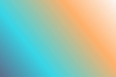 Krem Tangerine Turkuaz Mavi Gri soyut arka plan. Renkli duvar kağıdı, vektör illüstrasyonu