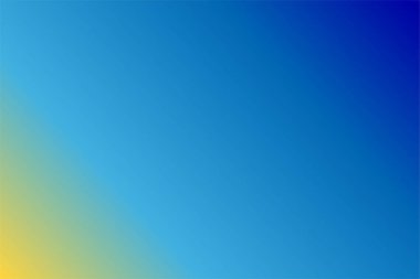 soyut gradyan Mavi Grotto Aquamarine Sarı arkaplan. 