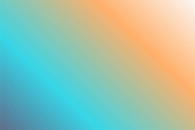 Krem Tangerine Turkuaz Mavi Gri soyut arka plan. Renkli duvar kağıdı, vektör illüstrasyonu