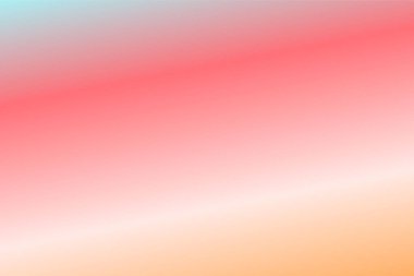 Renkli arkaplan Cyan, Coral, Rose, Quartz, Orange