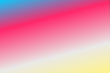 Turkuaz, Gül, Kırmızı Sayfa ve Sarı Soyut Arkaplan. Renkli duvar kağıdı, vektör illüstrasyonu 