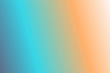 Krem Tangerine Turkuaz Mavi Gri soyut arka plan. Renkli duvar kağıdı, vektör illüstrasyonu