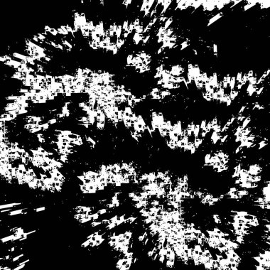 Soyut grunge arkaplanı. Monokrom dokusu. vektör illüstrasyonu