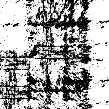 Siyah ve beyaz renklerde soyut grunge arkaplanı. vektör illüstrasyonu