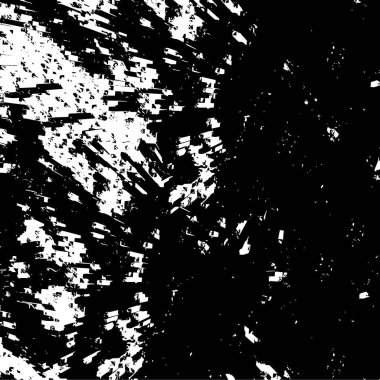 Siyah ve beyaz renklerde soyut grunge arkaplanı. vektör illüstrasyonu