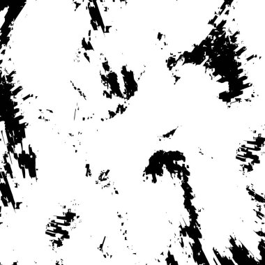 Siyah ve beyaz renklerde soyut grunge arkaplanı. vektör illüstrasyonu