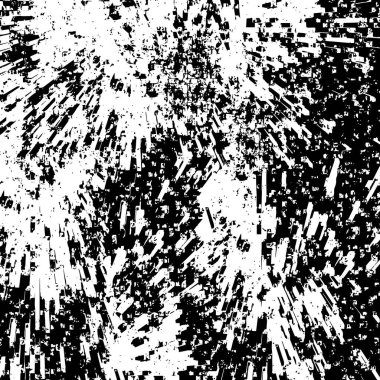 Siyah ve beyaz renklerde soyut grunge arkaplanı. vektör illüstrasyonu