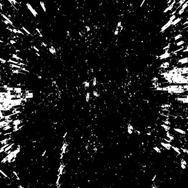 distressed background in black and white. abstract texture with scratches. abstract vector illustration