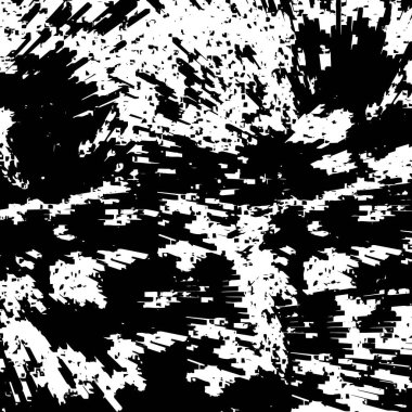 Monokrom elementlerle soyut desen. vektör illüstrasyonu