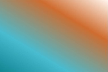 Teal, Yeşil, Turkuaz, Çöl Güneşi ve Krem soyut arka plan. Renkli duvar kağıdı, vektör illüstrasyonu