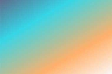 Krem Tangerine Turkuaz Mavi Gri soyut arka plan. Renkli duvar kağıdı, vektör illüstrasyonu