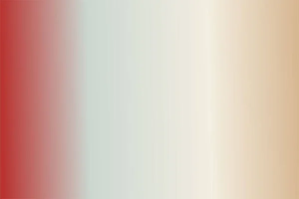 Colorful Gradient Background Scarlet Celadon Cream Sand Dollar — Stock Vector