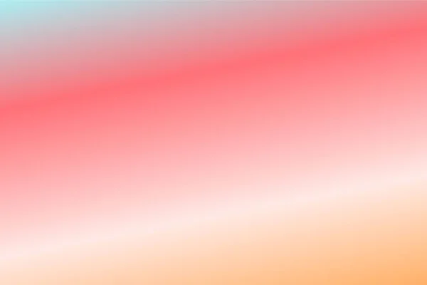 Colorido Gradiente Fondo Cian Coral Rosa Cuarzo Naranja — Vector de stock