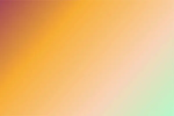 Abstrakcyjne Pastelowe Miękkie Kolorowe Tło Gradientowe Kolorami Mint Peach Tangerine — Wektor stockowy