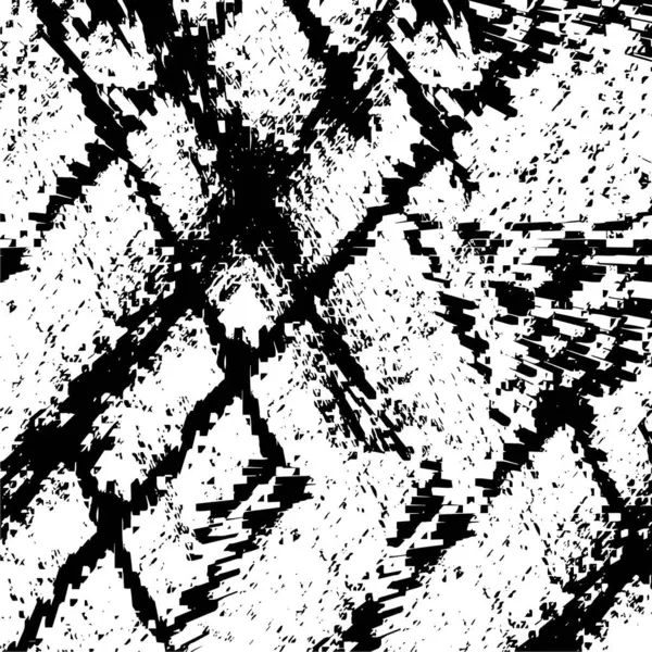 Fondo Abstracto Textura Monocromática Imagen Con Efecto Colores Blanco Negro — Vector de stock