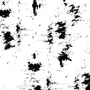 Grunge siyah ve beyaz şehir vektör dokusu şablonu. Karanlık toz, tehlike arka planını örtüyor. Soyut noktalı, çizik, gürültülü vintage efekt yaratmak kolay