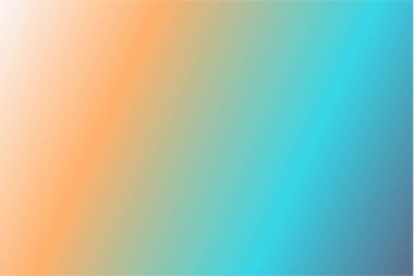 Krem Tangerine Turkuaz Mavi Gri soyut arka plan. Renkli duvar kağıdı, vektör illüstrasyonu