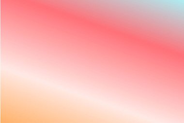 Renkli arkaplan Cyan, Coral, Rose, Quartz, Orange