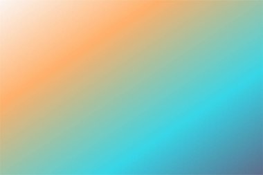 Krem Tangerine Turkuaz Mavi Gri soyut arka plan. Renkli duvar kağıdı, vektör illüstrasyonu