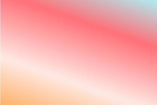 Sfondo Sfumato Colorato Ciano Corallo Rosa Quarzo Arancione — Vettoriale Stock