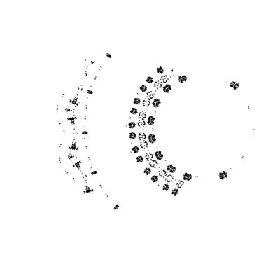 Tasarımınız için bir arkaplanın vektör illüstrasyonu