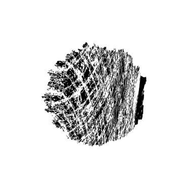 siyah ve beyaz soyut geometrik şekil. tasarım elemanı. vektör illüstrasyonu 