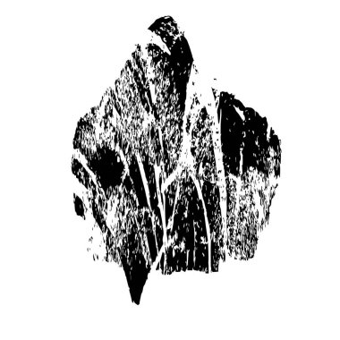 siyah ve beyaz soyut geometrik şekil. tasarım elemanı. vektör illüstrasyonu 