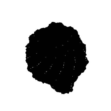 siyah ve beyaz soyut geometrik şekil. tasarım elemanı. vektör illüstrasyonu 