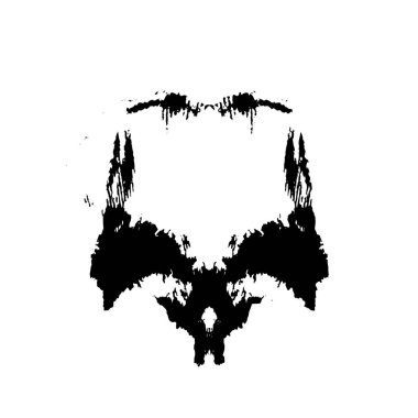 siyah ve beyaz soyut geometrik şekil. tasarım elemanı. vektör illüstrasyonu 