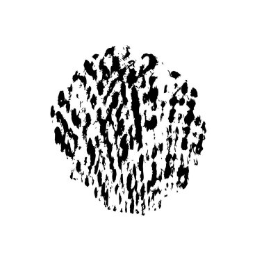 siyah ve beyaz soyut geometrik şekil. tasarım elemanı. vektör illüstrasyonu 