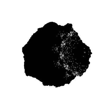siyah ve beyaz soyut geometrik şekil. tasarım elemanı. vektör illüstrasyonu 