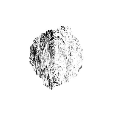 Beyaz arka planda siyah nokta. grunge soyut el boyaması ögesi 