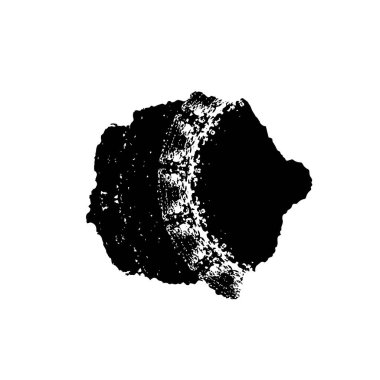 siyah ve beyaz soyut geometrik şekil. tasarım elemanı. vektör illüstrasyonu 