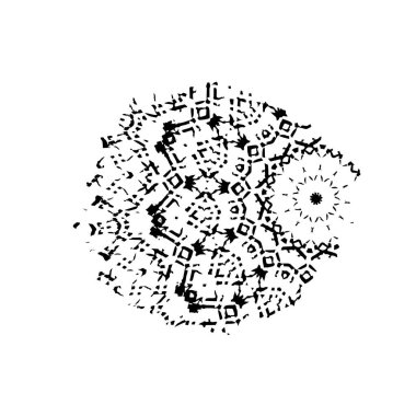 vektör soyut geometrik şekil. tasarım ögesi.