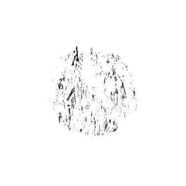 Beyaz arkaplanda soyut grunge mürekkep lekesi