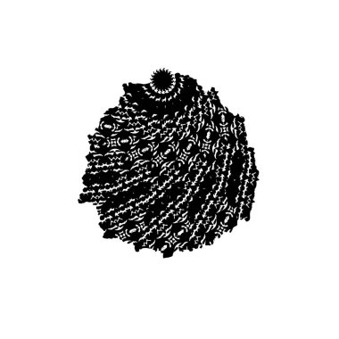 vektör soyut geometrik şekil. tasarım ögesi.