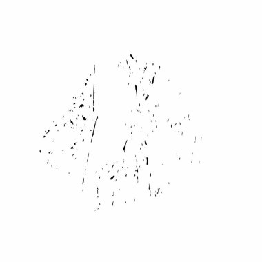 Beyaz arkaplanda soyut grunge baskısı, vektör illüstrasyonu