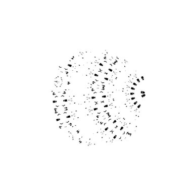 vektör soyut geometrik şekil. tasarım ögesi.