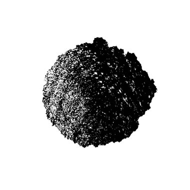 Beyaz arkaplanda soyut grunge mürekkep lekesi