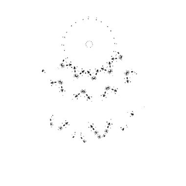 vektör tek renkli fırça darbesi dokusu